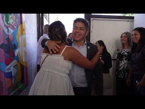 ITUZAINGÓ: KICILLOF, DESCALZO Y TERIGI RECORRIERON LA AMPLIACIÓN DE LA ESCUELA SECUNDARIA N° 17