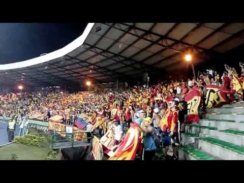 "LOBO SUR PEREIRA en ARMENIA 05/04/16 SOMOS LA BANDA DEL EJE" Barra: Lobo Sur &bull; Club: Pereira