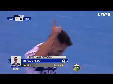 Thiago Cabeça, gols - goals 2017/18 - JR Sport - Ríos Renovables Zaragoza