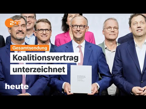 Video Thumbnail: heute 19:00 Uhr vom 05.05.2025 Koalitionsvertrag von Schwarz-Rot, Deutsches Museum feiert Jubiläum
