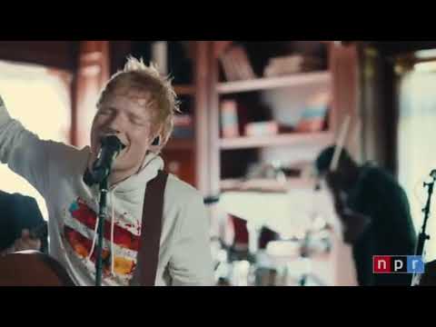 Ed Sheeran - Overpass Graffiti /LIVE on Tiny Desk (Home) Concert