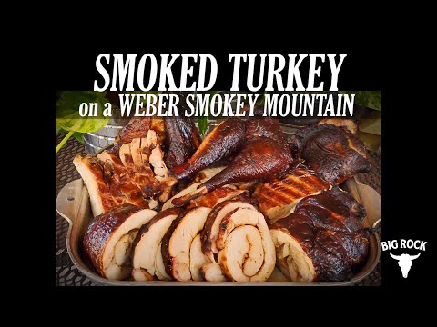 How to Smoke the Juiciest Turkey | Boneless Turkey Roll + Smoked Turkey Halves BBQ Recipe