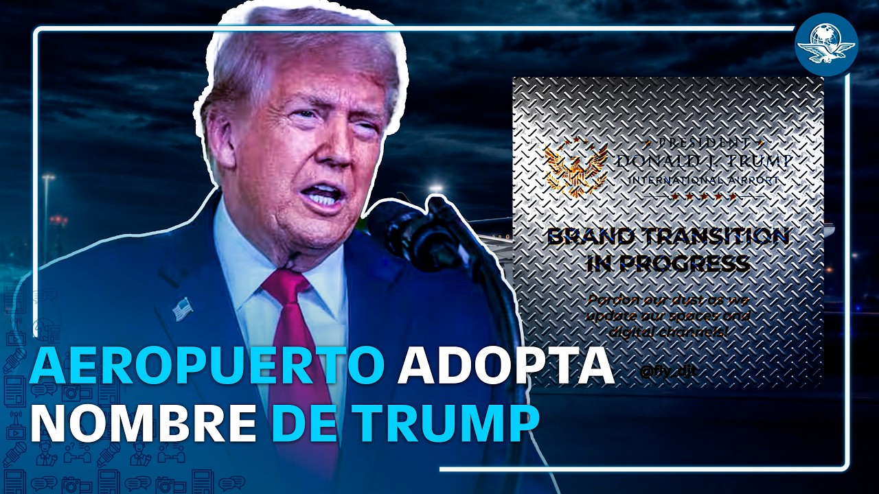 Aeropuerto de Palm Beach en Florida cambia su nombre a Donald J