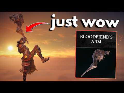 I've tried over 200 weapons in ELDEN RING and nothing comes even close to this..