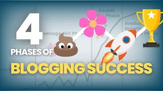 the 4 phases of blogging success from poop to profits