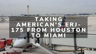Airline Flight Review of American Airlines AA4342 From IAH to MIA on 7 May 2019