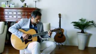 Jefferson Airplane  - Embryonic journey (12 string cover)