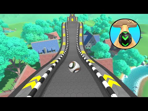 Rolling Balls Sky Escape 3D Gameplay 💥 Naftrix Gaming Game 92 Android iOS