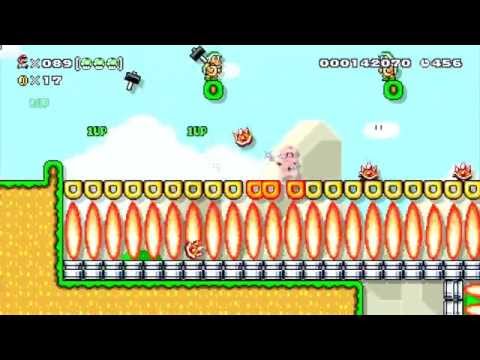 100 Mario Challenge - Expert (Attempt #4) - Super Mario Maker