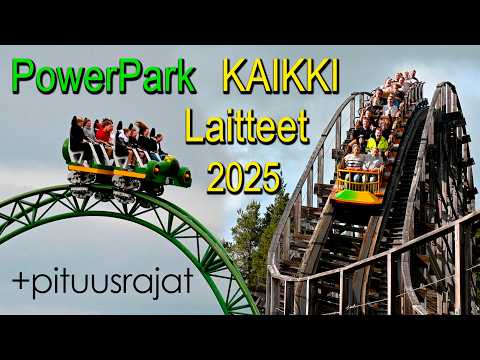PowerPark KAIKKI LAITTEET 2025 +pituusrajat