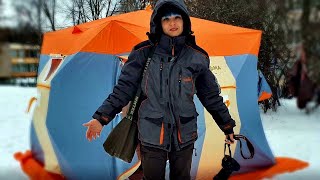 Палатка для зимней рыбалки нельма куб-2 люкс