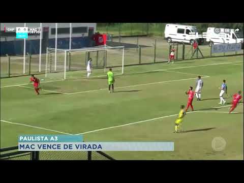 Paulista A3: MAC vence o Capivariano de virada