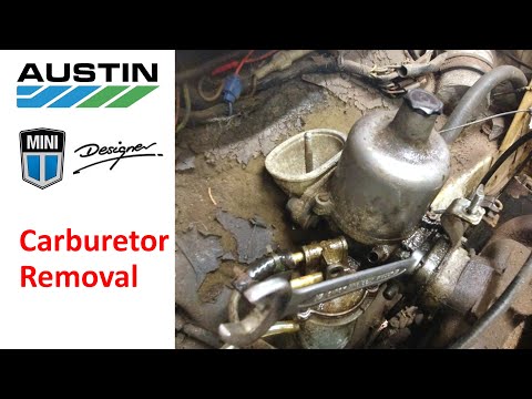 Projekt Designer EP 47 – Ausbau des SU HS4-Vergasers aus einem Austin Mini von 1989