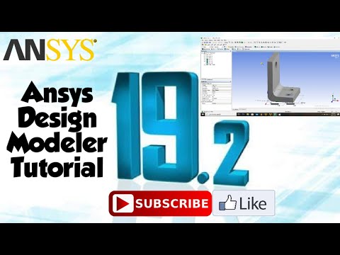 Ansys design modeler | Geometry Tutorial 3 | Ansys workbench.