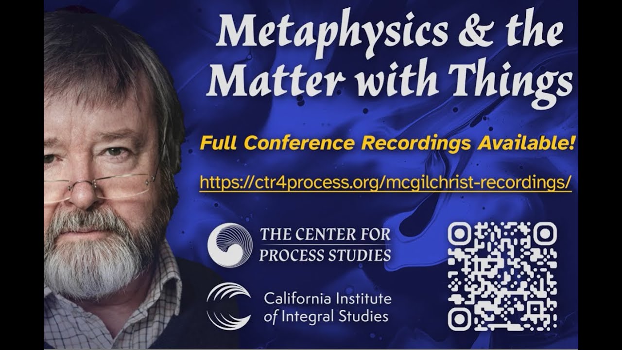 Metaphysics & the Matter with Things. An Evening with Iain McGilchrist
