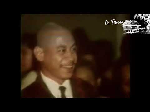 1976 -(Western) Samoa Teacher's Cultural Group Contingent Arriving at Auckland International Airport