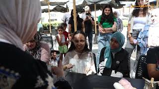 قهوة ديميتريز تضيف البهجة لقلوب أصحاب الهمم