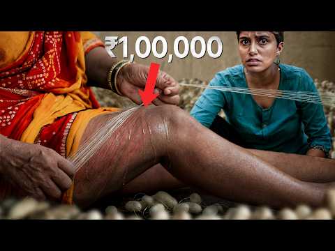 How a ₹1,00,000 silk saree is made (shocking)!🤯
