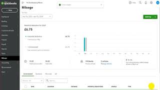 Recording Mileage on QuickBooks Online