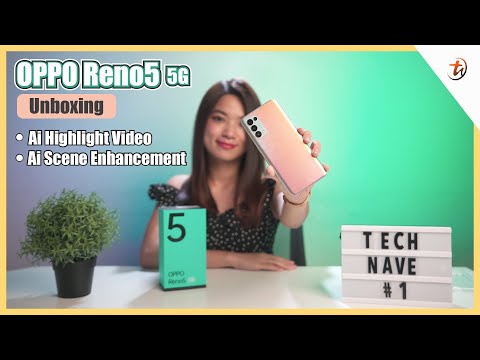 OPPO Reno 5 5G - Amazing camera features | TechNave Unboxing and Hands-On Video