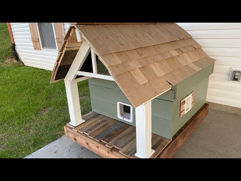 HOW TO BUILD A CAT HOUSE