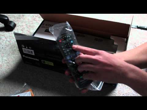 Panasonic 3D Blu-Ray Player Unboxing (DMP-BDT210P)