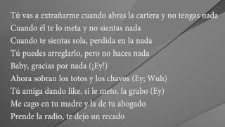 Bad Bunny - Ni bien ni mal (Lyrics)