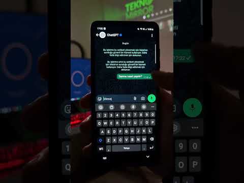 WhatsApp'a Chatgpt geldi #işbirliği