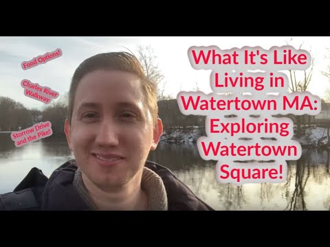 Living in Watertown MA: Exploring Watertown Square!