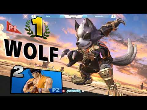 Rushdown 9 - Karna (Wolf) vs McBenedict (Ryu) Winners - SSBU