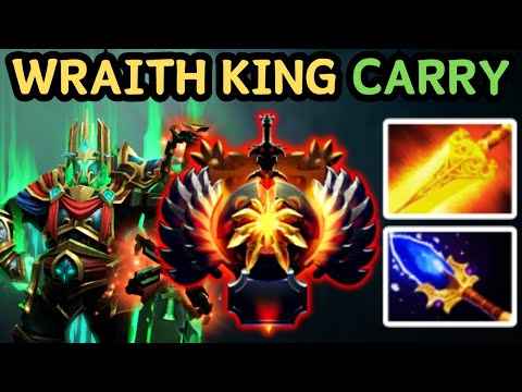 🔥 WRAITH KING CARRY = TWO LIVES, ZERO MERCY | DOTA 2 🔥