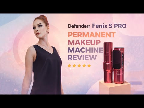 Defenderr Fenix S PRO Unboxing and Review | Wireless Permanent Makeup Tattoo Machine |Olga Yakovleva