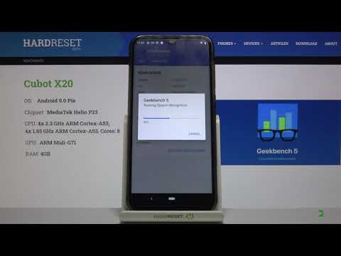 Cubot X20 - Geekbench 5 | CPU Helio P23 PERFORMANCE TEST
