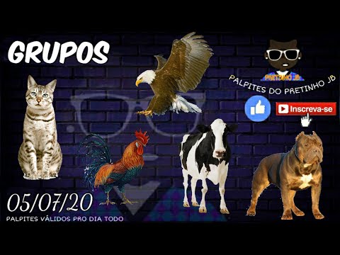 PALPITES JOGO DO BICHO 05/07/2020 PRETINHO JB