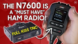 NIEUWE VGC VR-N7600 Dual Band met Bluetooth KISS TNC