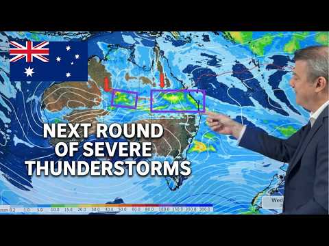 Oz: Another wave of Severe Thunderstorms coming