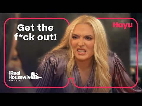 Erika blows up at Crystal over her lawsuit | Season 12 | Real Housewives of Beverly Hills