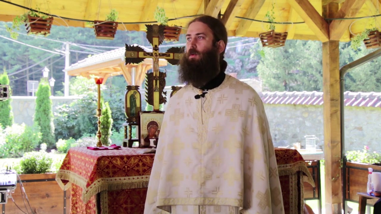 Беседа јеромонаха Петра на Илиндан 2020. године