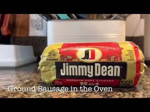 Cooking Ground Sausage in the Oven - Quick, Easy, and Clean
