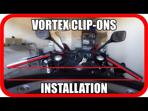 Yamaha R3 - How to Install Vortex Clip-ons