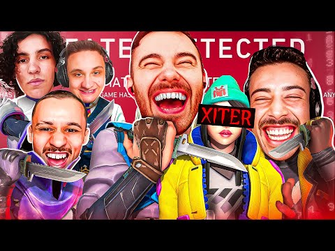 KILLJOY TILT AND TURNED ON THE CHEAT AFTER WE BREAKED THE RECORD FOR KNIFE KILLS IN A MATCH - f0r...