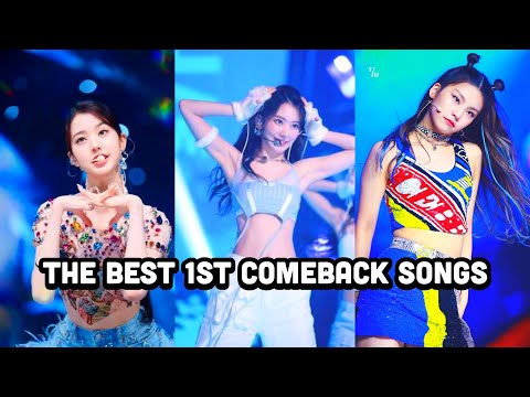 the best first comebacks in kpop