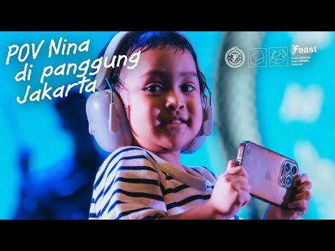 .Feast - Nina Live Performance (POV Nina di Panggung Jakarta)