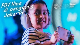Download lagu .Feast - Nina Live Performance (POV Nina di Panggung Jakarta) mp3