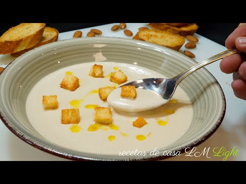 AJOBLANCO PASO A PASO SÚPER FÁCIL LISTO EN 1 MINUTO