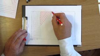 Обучающий урок для начинающих: линии простым карандашом - Видео онлайн
