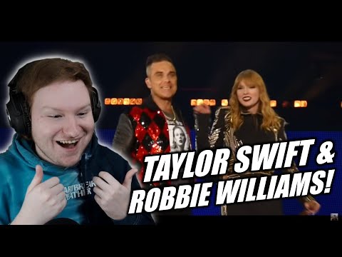 Taylor Swift & Robbie Williams Perform Angels Live at Wembley REACTION!!