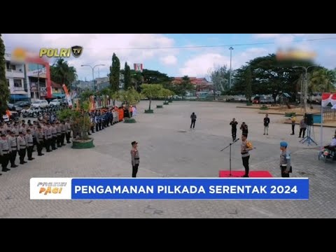 POLRES BAUBAU APEL GELAR PASUKAN OPS MANTAP PRAJA ANOA PAM PILKADA