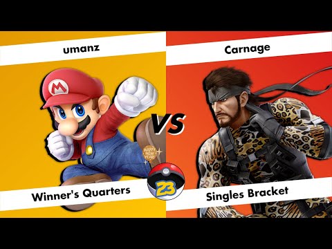 Central Colosseum 23 - Winner's Quarters - umanz (Mario) vs Carnage (Snake)