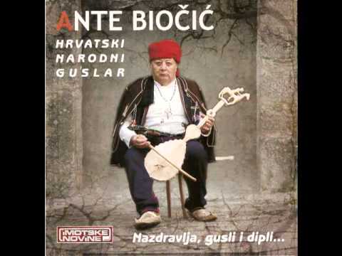 Hrvatski guslar Ante Biočić